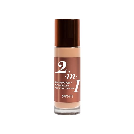 Absolute New York Neutral Shell, 2-in1 Foundation and Concealer