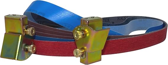 1" x 30" Knife Sharpening Combo Pack | Includes 2 Angle Guides, 6 Grit Belts