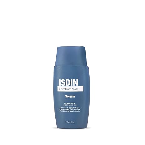 ISDIN Eryfotona Night Photoaging Repair Face Serum, 1.7 fl oz