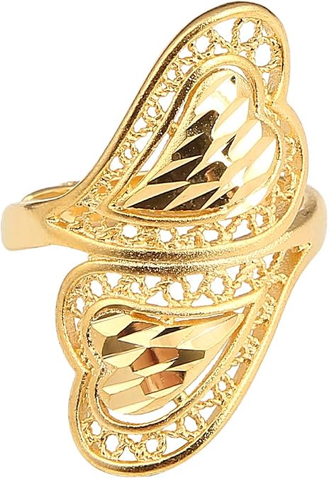 Ethiopian Wedding Ring for Women Nigerian Somali African Fashion Ring Middle East Jewelry