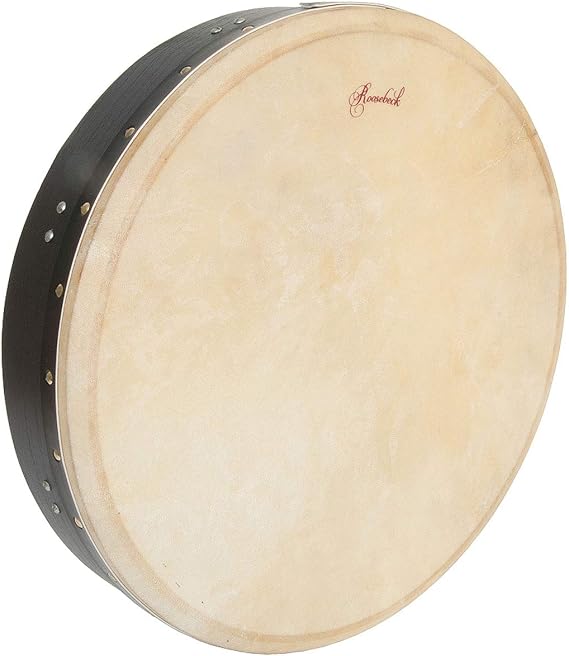 Bodhran, 18"x3.5", Tune, Black, Single