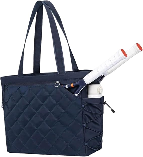 Tennis Tote Bag Women Men Large Sport Handbag Racket 2 Racquet Pickleball Padel Badminton Tote Bag
