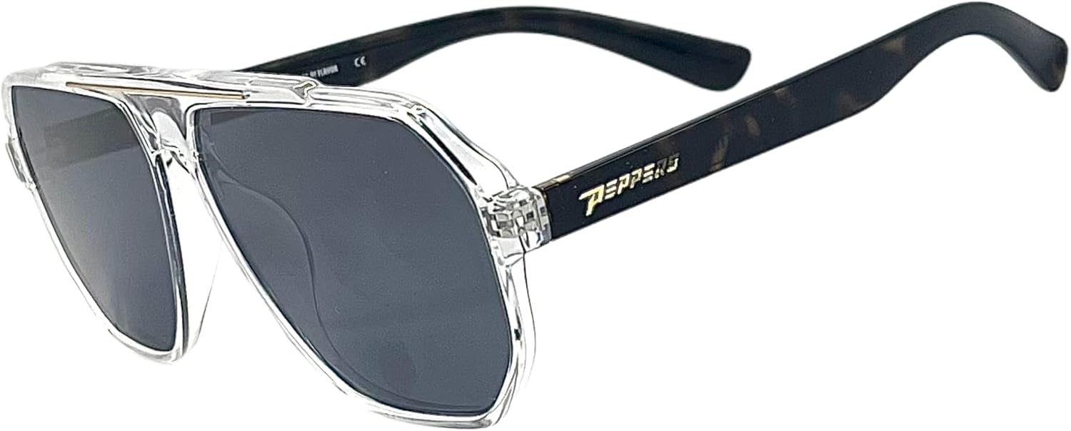 Peppers Unisex Lifestyle Rectangular Sunglasses
