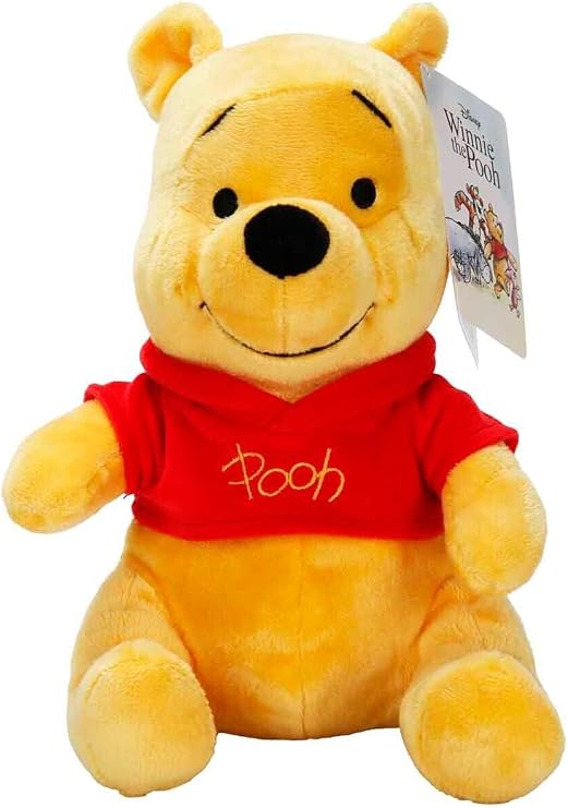 Disney Winnie The Pooh Lisanslı Peluş Oyuncak, 25 cm, Sarı