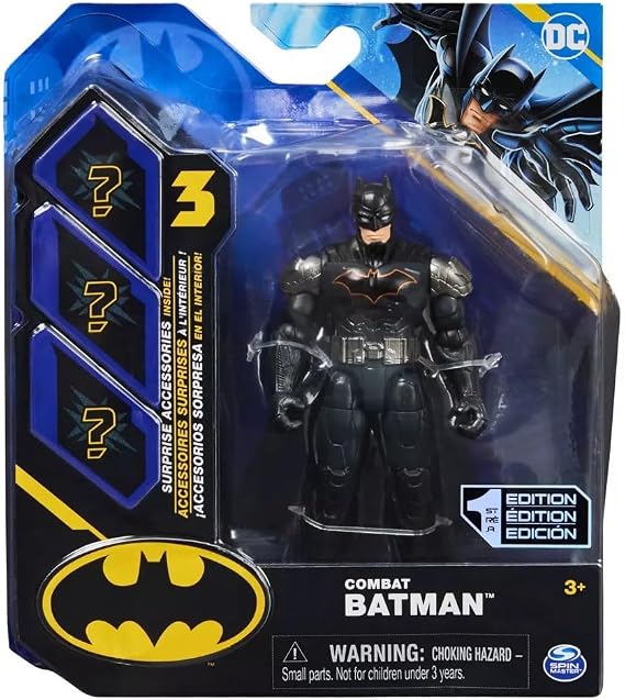 Batman DC 2022 Combat 4-inch Action Figure by Spin Master