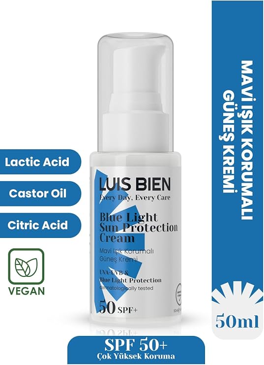 Luis Bien Mavi Işık Korumalı Güneş Kremi Spf 50+