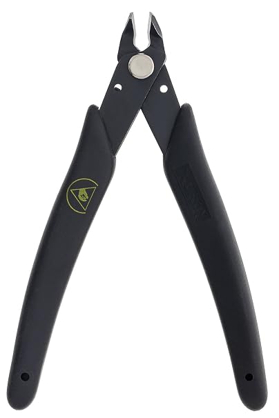 420AS Micro-Shear Flush Cutter - ESD Safe Grips