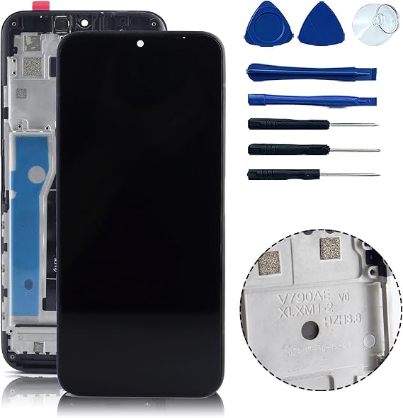 for Nokia G100 5G TA-1430 N150DL LCD Display Touch Panel Screen Digitizer Assembly with Frame Replacement Part 6.52