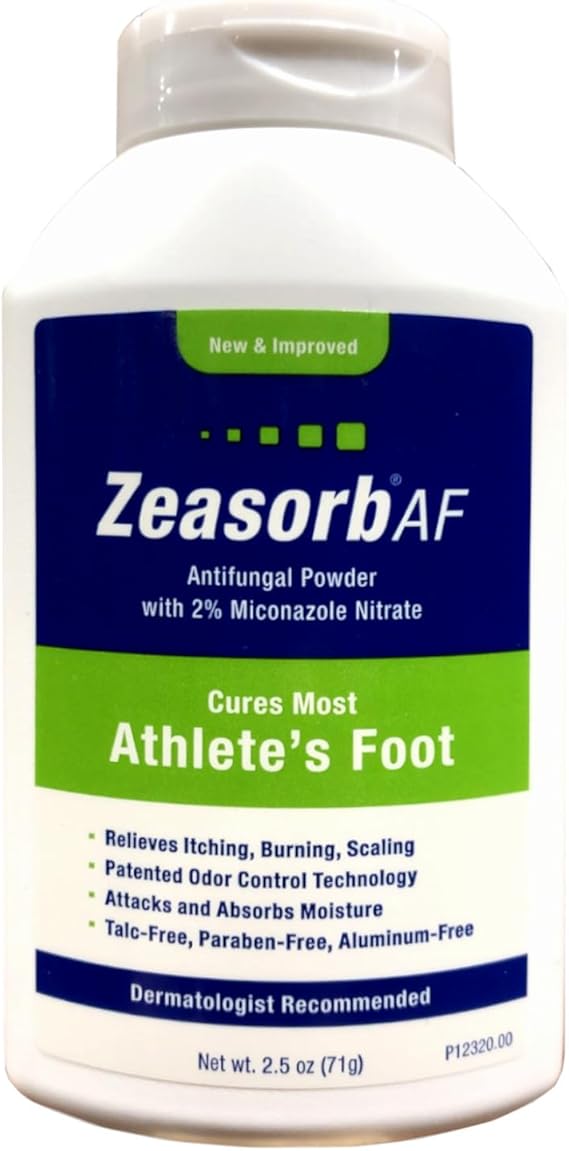 Zeasorb Antifungal Treatment Powder, Athletes Foot, 2.5oz