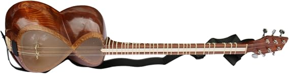 Professional Persian Flat Tar String Musical Instrument With Mechanic Pegs HFT-3