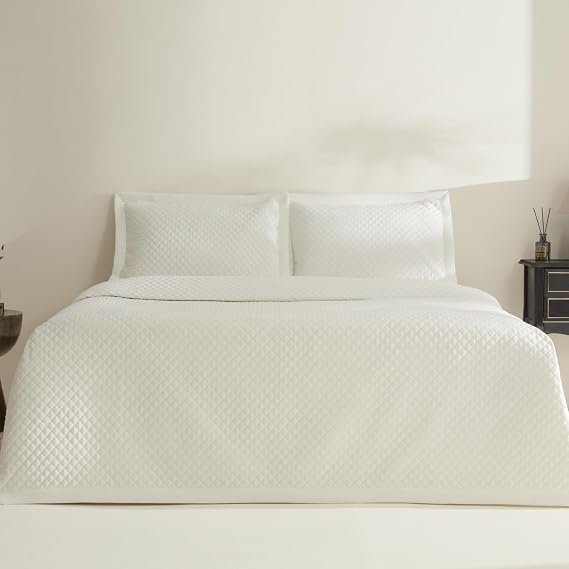 Karaca Home Anna Double Bedspread White
