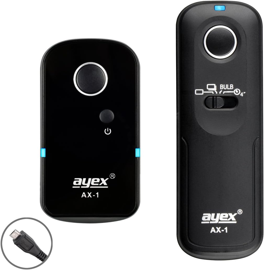 AX-1 E2 Wireless Controller For Ayex Fujifilm X100F, X-T20, X-T2, X-E2, X-M1, X-A3, X-Pro2