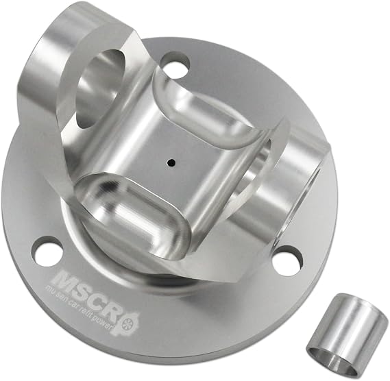 3-Bolt Adapter Flange Yoke Kit with Spacer Fits For 6L80, 6L90, 8L90, 10L80 units, TR6060, TR3160 manual units,Also fits 0506 Pontiac GTO