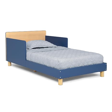 Delta Children - GapKids Wood Toddler Bed with Reversible Headboard - Greenguard Gold Certified, Indigo Blue