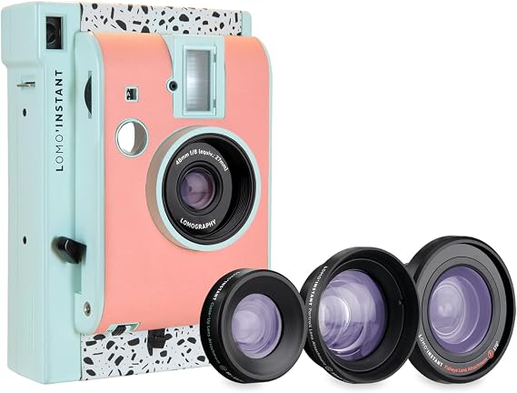 Lomography Lomo'Instant Milano + 3 Lenses - Instant Film Camera