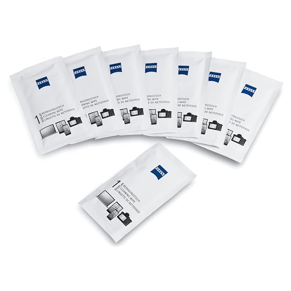 Zeiss Pre-Moistened Cleaning Cloth for Camera Lenses, Binoculars and Scopes