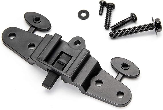 CATEYE Rear Rack Safety Light Bracket | ViZ, Omni & Reflex Series, Fits 5080mm Bolt Spacing, Snap System for Horizontal/Vertical Mounting, for Urban, Commuter