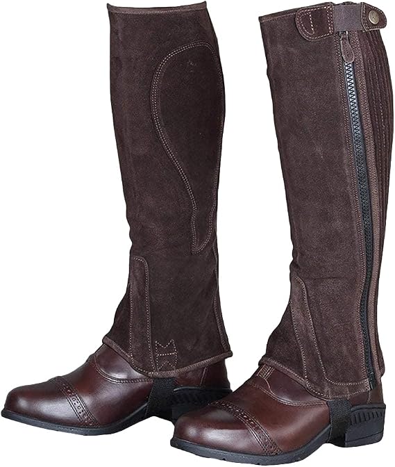 Shires Moretta Suede Half Chaps - Childs