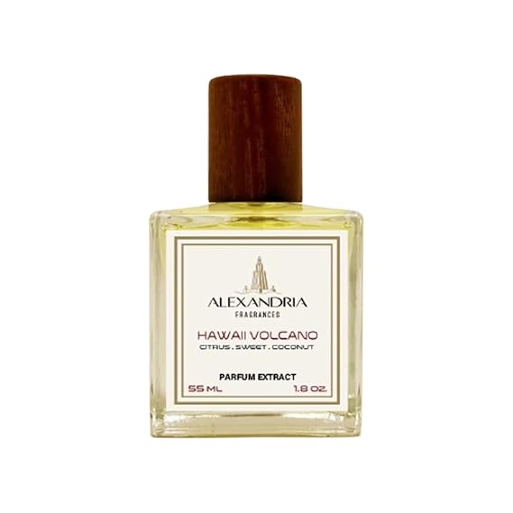 Alexandria Fragrances Hawaii Volcano Intense Perfume - Premium Unisex Eau de Parfum with Juicy Limes & bergamot - Fragrance with Mandarin & Premium ingredients Mens Cologne for Every Occasion 55ml