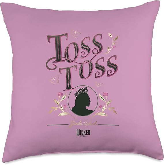 Wicked Glinda Toss Toss Throw Pillow