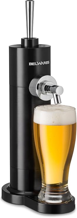 Portable Beer Dispenser, Beer Dispensing Equipment System for One Can to Draft a Good Pint, Works Perfect for all cans not taller than 550ml, Great Gift Idea