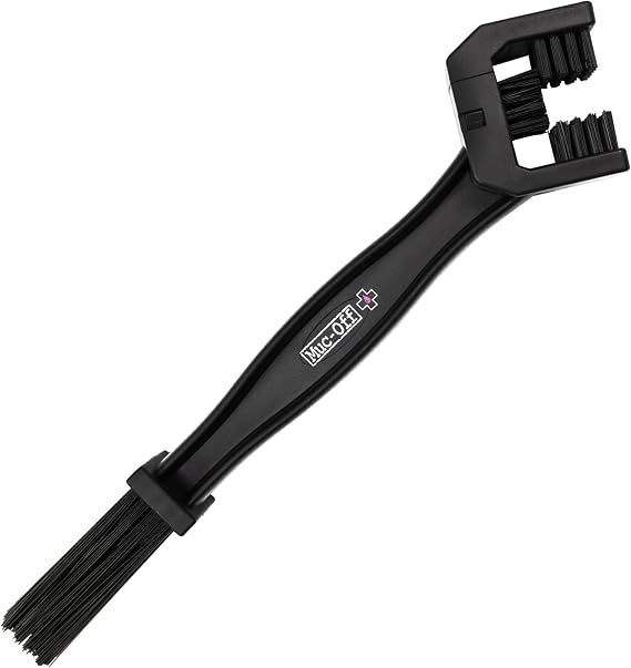 Muc-Off Motorcycle Chain Brush - Bike Cleaning Brush, Motorcycle Brushes, Bike Chain Scrubbing Brush - Bike Cleaning Brushes for Motorcycle