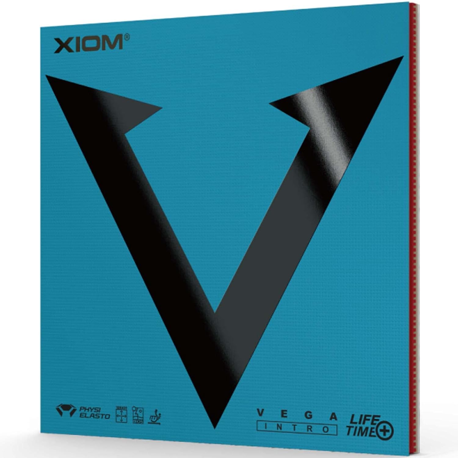 XIOM 10511 Vega Intro Table Tennis Rubber Soft Back