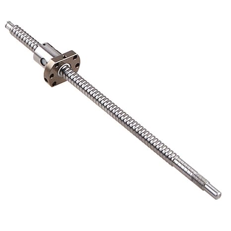 Ball Screw CNC Parts SFU1204 RM1204 250mm Ballscrew with Metal Ball Screw Nut, Length Approx 9.84inch for CNC Machine Parts