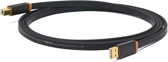 NEO by Oyaide D+ USB Class A Hi-Speed and Durable Digital Cable for DjS, Musicians and Producers. 2 Meters