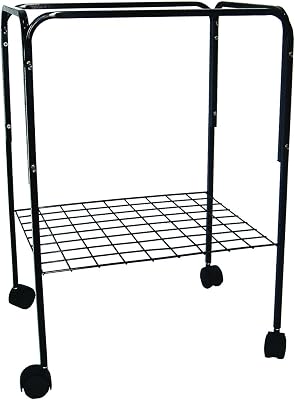 YML 4924BLK Bird Cage Stand, Black