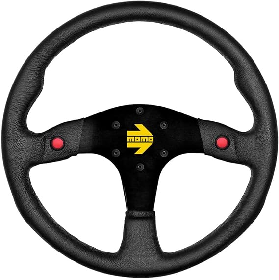 Momo R1980_35L Mod 80 350 mm Leather Steering Wheel