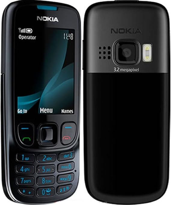 Nokia 6303i classic (matt-black) sim-free, unbranded