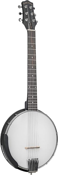 Gold Tone AC-6 Mini: Acoustic Composite Banjitar with Gig Bag