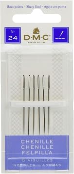 DMC Chenille Hand Needles, Size 24 6/Pkg