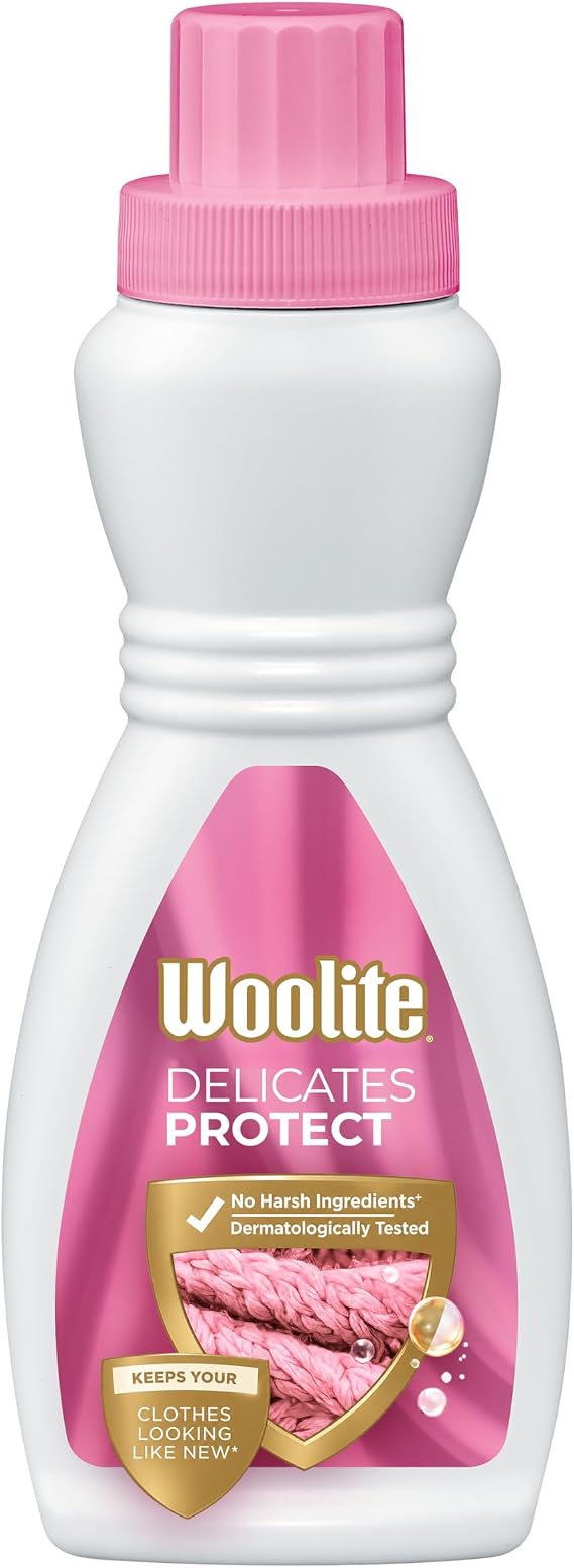 Woolite Delicates Liquid Laundry Detergent, Wool Wash, Silk Wash, 16oz