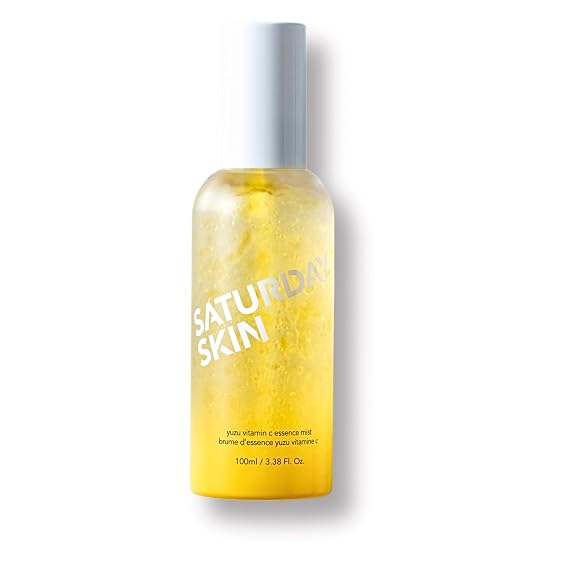 Saturday Skin Yuzu Vitamin C Face Mist-Jelly Essence Setting Spray, 3.38oz