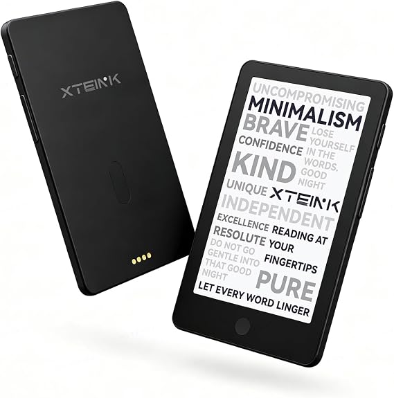 XTEINK X4 Pro 4.3" ebook Reader with Front Light & Touchscreen, Space Black
