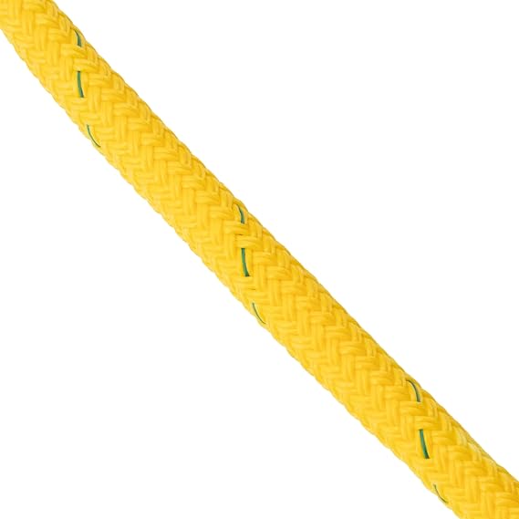 Stable Braid Rigging Rope Yellow 5/8" x 150' (No Splice)