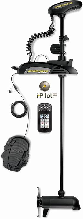 Minn Kota Terrova Freshwater Bow-Mount Trolling Motor with Universal Sonar 2 and i-Pilot GPS (36-Volt, 112-Pound)