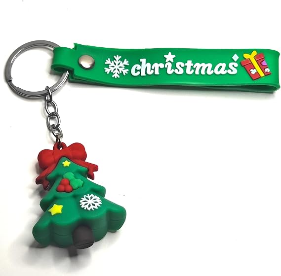 Keychain Purse Bag Car Key Backpack Charm Pendant Keychain Christmas Children's Party Decor Accessorie