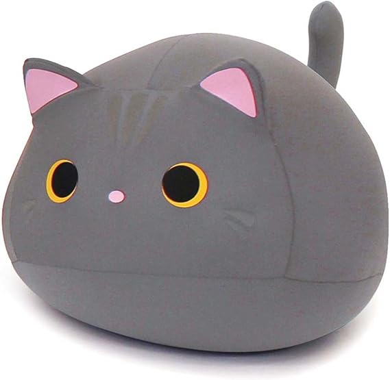 MOGU Mogucchimi-tan Cushion - Bead cushion that the body craves - Resistant to flattening - Uses powder beads - Small size approximately 11.4 x 9.4 x 13.8 inches / 29 x 24 x 35 cm - Gray - Body