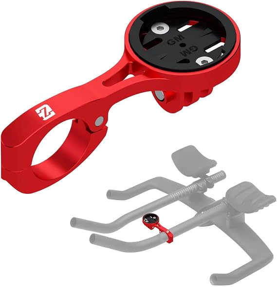 Bike GPS Computer Mount for Aero bars, Fits 22.2mm & 22.4mm Handlebars