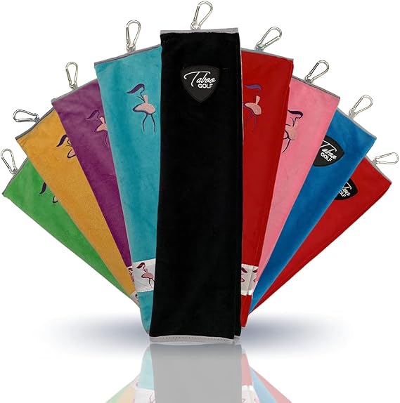 Taboo Golf Premium Golf Towel (Black)