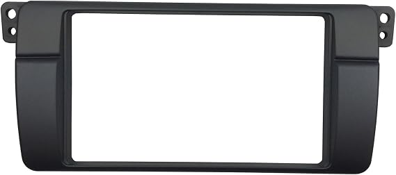 179x105mm Opening Dash Installation Trim Kit for BMW 3 Series M3 E46 Double Din Radio Stereo DVD Facia