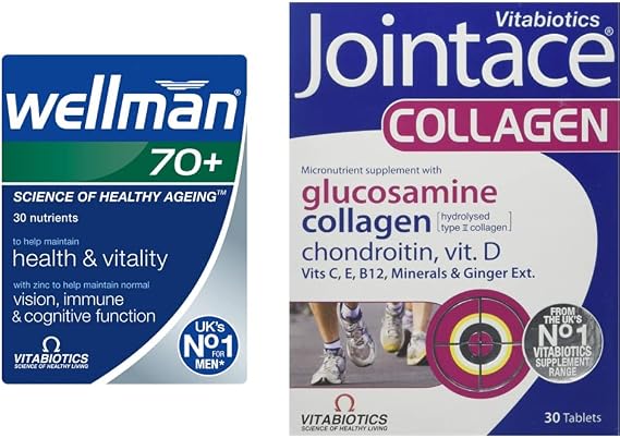 Wellman 70+ Support Pack with Jointace Collagen