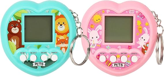 Electronic Digital Pet Toys - Virtual Giga Pet Cat with 168 Pets | Handheld Game Console, Handheld Gigabet, Nostalgic Kids Interactive Digital Pets for Indoor Play, Boys, Girls, Ages 7+