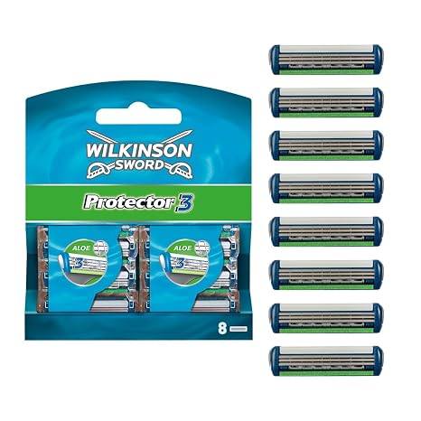Wilkinson Sword Protector 3 Blades - Pack of 8 Blades
