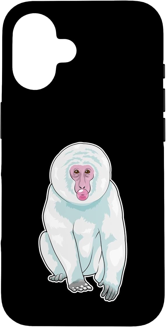 Monkey Bubble Gum Case for iPhone 16