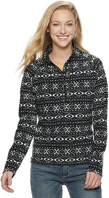 ZeroXposure Polar Fleece Outdoor High Neck Jacket - Womens M Black
