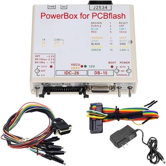 PowerBox Adapter Kit for PCBflash J2534 KTMFLASH KTM Programmer